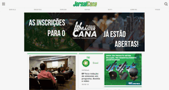 Desktop Screenshot of jornalcana.com.br